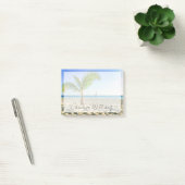 Tropical Beaches Sailboat, Palm Tree, Aruba Post-it® Notes (Kantoor)