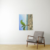 Tropical Beaches | Sailboat, Palm Tree, Aruba Wandkleed (In situ)