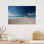 Tropical Beaches Sandy Beach, Anguilla Poster (Keuken)
