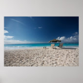 Tropical Beaches Sandy Beach, Anguilla Poster (Voorkant)