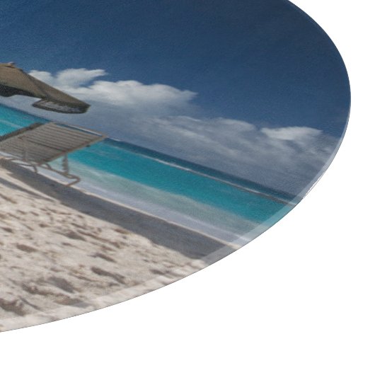 Tropical Beaches Sandy Beach, Anguilla Snijplank (Hoek)