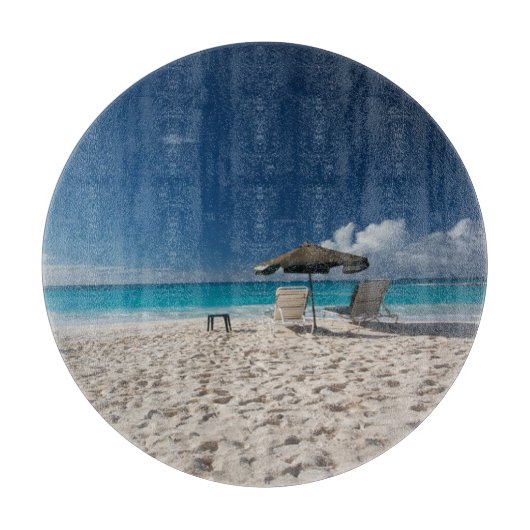 Tropical Beaches Sandy Beach, Anguilla Snijplank (Voorkant)