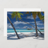Tropical Beaches | Sandy Beach, Maldives Briefkaart (Voorkant / Achterkant)