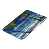 Tropical Beaches Sandy Beach, Maldives Magneet (Linkerzijde)