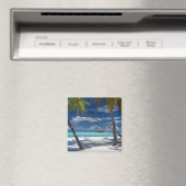 Tropical Beaches Sandy Beach, Maldives Magneet (Insitu (Vaatwasser))