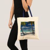 Tropical Beaches Sandy Beach, Maldives Tote Bag (Voorkant (product))