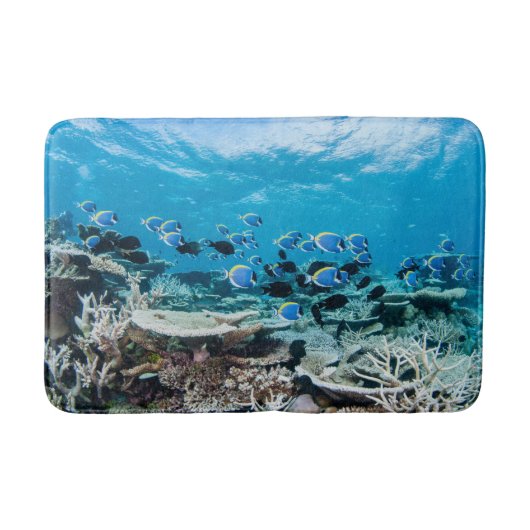 Tropical Beaches | Sturgeon Amongst Coral Badmat (Voorkant)