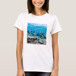 Tropical Beaches   Sturgeon Amongst Coral T-shirt
