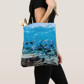 Tropical Beaches | Sturgeon Amongst Coral Tote Bag (Dichtbij)