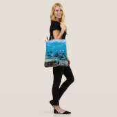 Tropical Beaches | Sturgeon Amongst Coral Tote Bag (Op model)