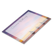 Tropical Beaches Sunset Sailboats, Phillipines Notitieblok (Schuin)