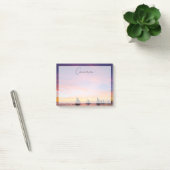 Tropical Beaches Sunset Sailboats, Phillipines Post-it® Notes (Kantoor)