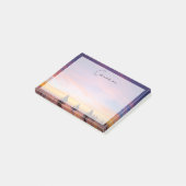 Tropical Beaches Sunset Sailboats, Phillipines Post-it® Notes (Schuin)