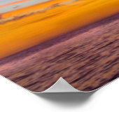 Tropical Beaches Sunset Sailboats, Phillipines Poster (Hoek)