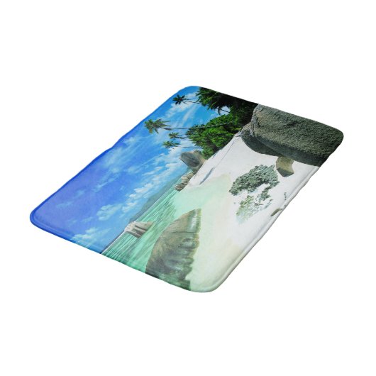 Tropical Beaches | The Digue Island Badmat (Gekanteld)