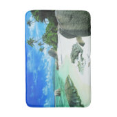 Tropical Beaches | The Digue Island Badmat (Voorkant Verticaal)