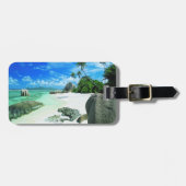 Tropical Beaches | The Digue Island Bagagelabel (Voorkant horizontaal)