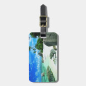 Tropical Beaches | The Digue Island Bagagelabel (Voorkant verticaal)
