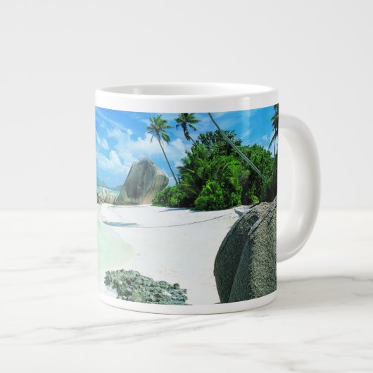 Tropical Beaches | The Digue Island Grote Koffiekop (Voorkant rechts)