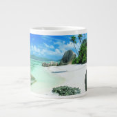 Tropical Beaches | The Digue Island Grote Koffiekop (Voorkant)