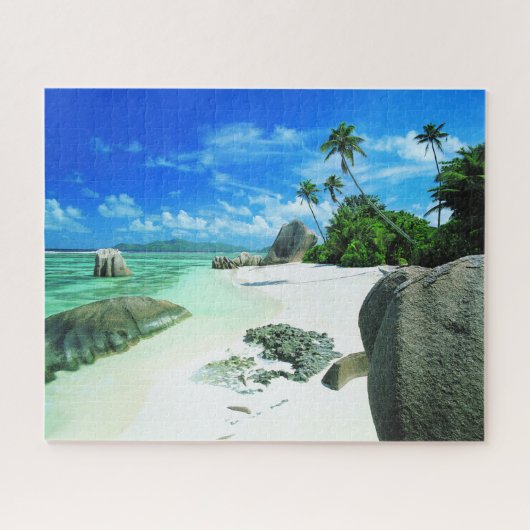Tropical Beaches | The Digue Island Legpuzzel (Horizontaal)