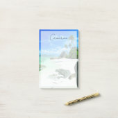 Tropical Beaches | The Digue Island Post-it® Notes (Op bureau)