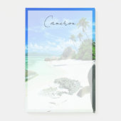 Tropical Beaches | The Digue Island Post-it® Notes (Voorkant)