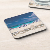 Tropical Beaches | Tropical Beach Anguilla Bier Onderzetter (Linkerzijde)