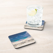 Tropical Beaches | Tropical Beach Anguilla Bier Onderzetter (Rechterzijde)