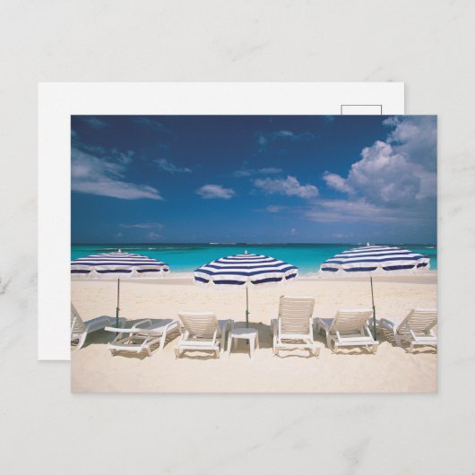 Tropical Beaches | Tropical Beach Anguilla Briefkaart (Voorkant / Achterkant)