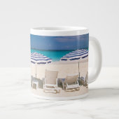 Tropical Beaches | Tropical Beach Anguilla Grote Koffiekop (Voorkant rechts)