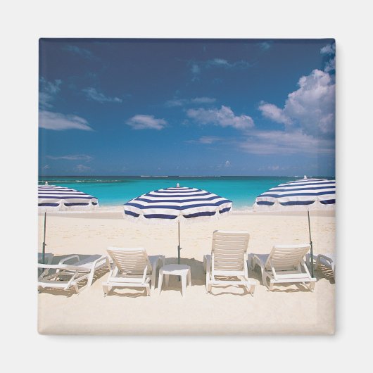 Tropical Beaches | Tropical Beach Anguilla Magneet (Voorkant)