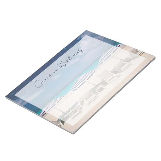 Tropical Beaches | Tropical Beach Anguilla Notitieblok (Schuin)