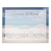 Tropical Beaches | Tropical Beach Anguilla Notitieblok (Voorkant)