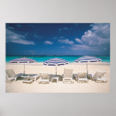 Tropical Beaches | Tropical Beach Anguilla Poster (Voorkant)