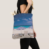 Tropical Beaches | Tropical Beach Anguilla Tote Bag (Dichtbij)