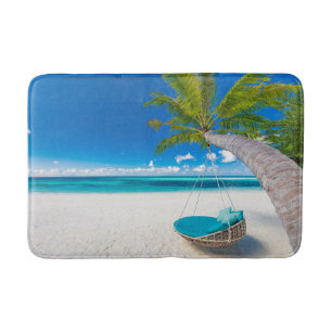 Tropical Beaches Tropical Landscape Beach Swing Badmat