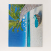 Tropical Beaches Tropical Landscape Beach Swing Legpuzzel (Verticaal)