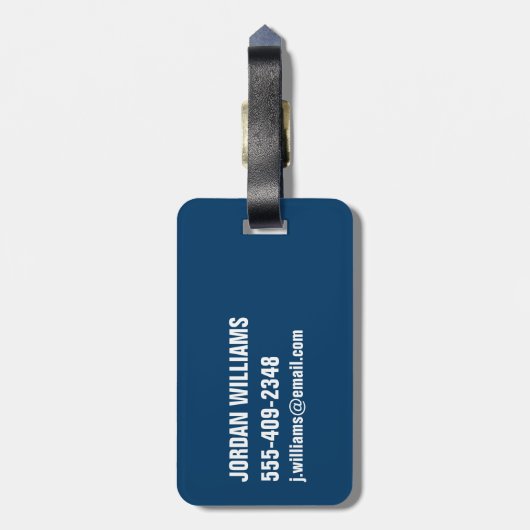 Tropical Beaches | Underwater Coral Reef Bagagelabel (Achterkant verticaal)