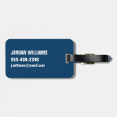 Tropical Beaches | Underwater Coral Reef Bagagelabel (Achterkant horizontaal)