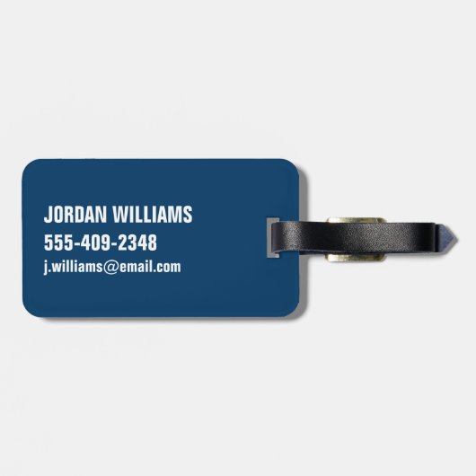 Tropical Beaches | Underwater Coral Reef Bagagelabel (Achterkant horizontaal)