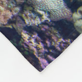 Tropical Beaches | Underwater Coral Reef Fleece Deken (Hoek)