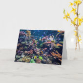 Tropical Beaches | Underwater Coral Reef Kaart (Gele Bloem)