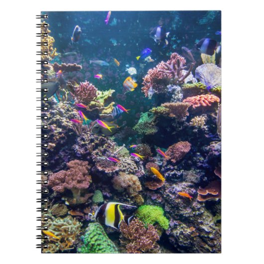 Tropical Beaches | Underwater Coral Reef Notitieboek (Voorkant)
