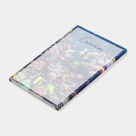 Tropical Beaches | Underwater Coral Reef Post-it® Notes (Schuin)