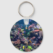 Tropical Beaches | Underwater Coral Reef Sleutelhanger (Voorkant)