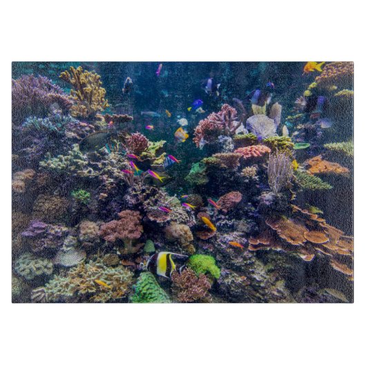 Tropical Beaches | Underwater Coral Reef Snijplank (Voorkant)