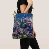 Tropical Beaches | Underwater Coral Reef Tote Bag (Dichtbij)