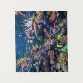 Tropical Beaches | Underwater Coral Reef Wandkleed (Voorkant)