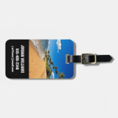 Tropical Beaches | Wailea, Maui, Hawaii Bagagelabel (Voorkant horizontaal)